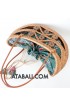 Ata rattan ethnic design with coconut wood